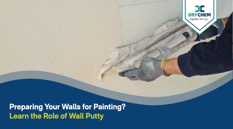 Preparing Your Walls for Painting? Learn the Role of Wall Putty